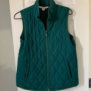 Coldwater Creek quilted vest